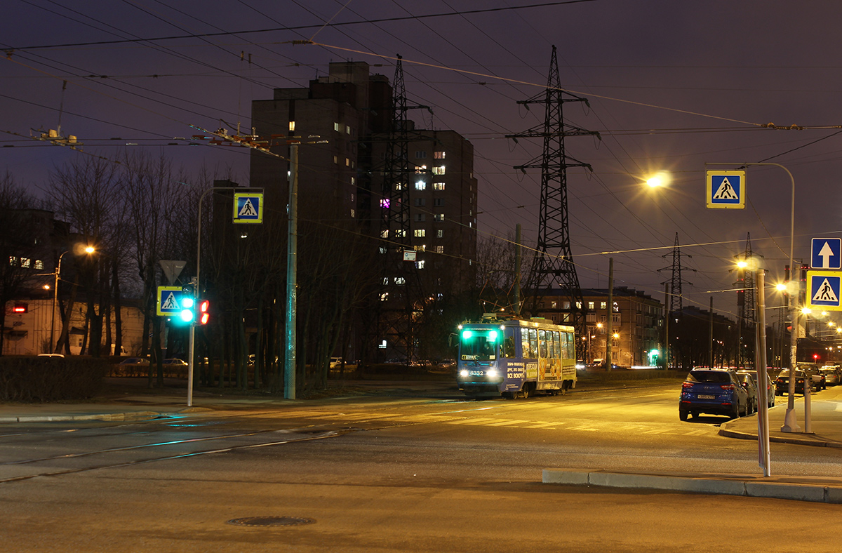 Sankt Petersburg — Tram lines and infrastructure