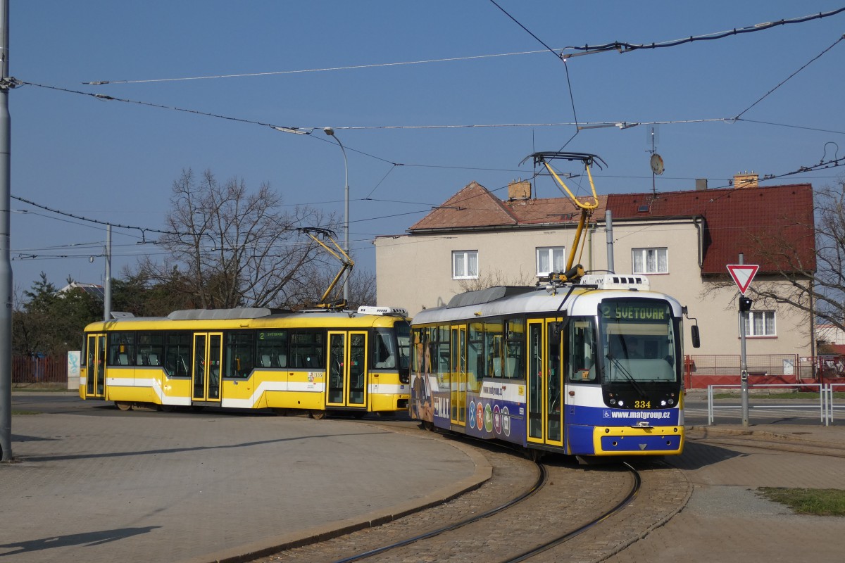 Plzeň, Vario LFR.S Br. 334; Plzeň, Vario LFR.S Br. 335 Plzeň, Vario LFR.S Br. 334; Plzeň, Vario LFR.S Br. 335