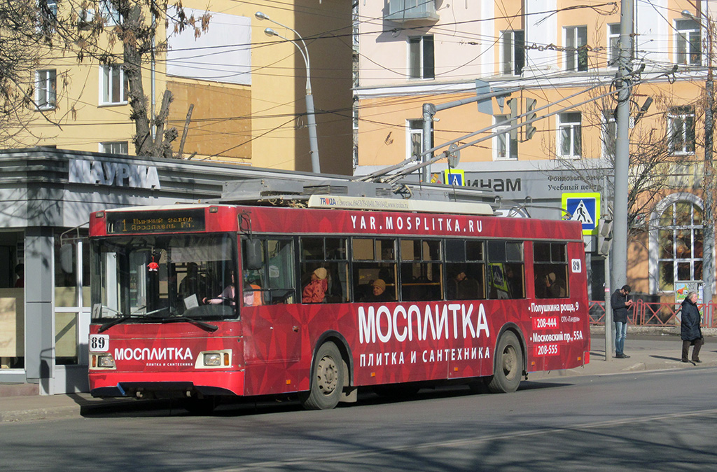 Ярославль, Тролза-5275.07 «Оптима» № 89