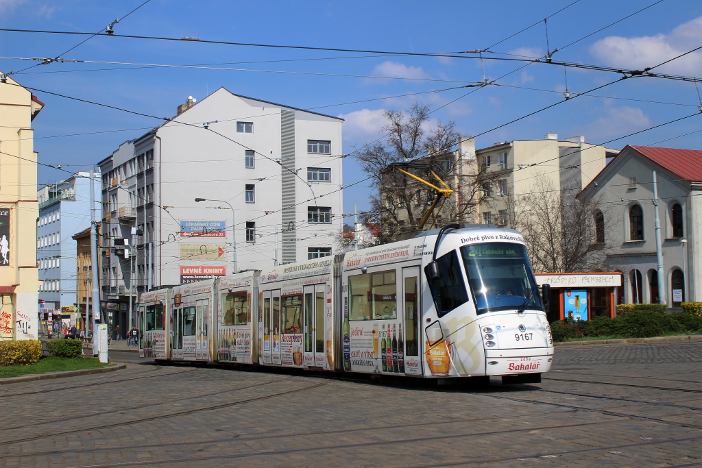 Prague, Škoda 14T Elektra Br. 9167