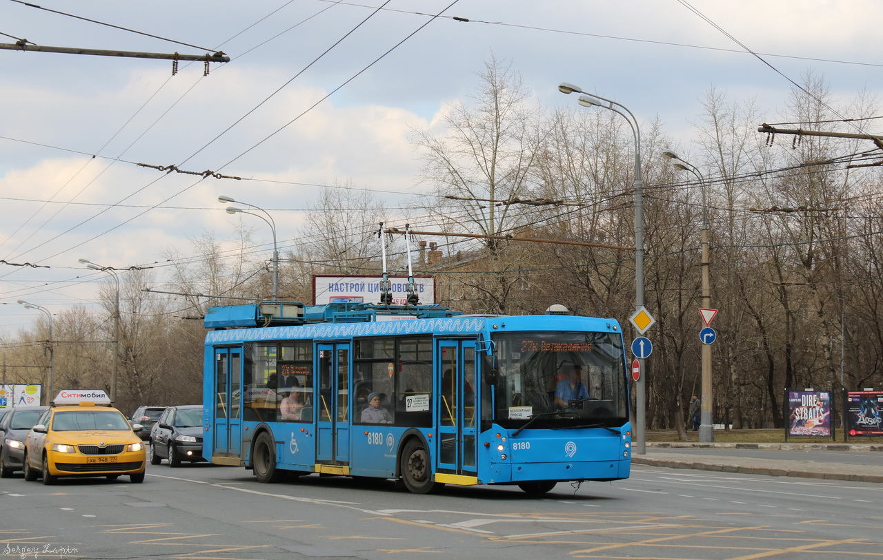 Москва, Тролза-5265.00 «Мегаполис» № 8180