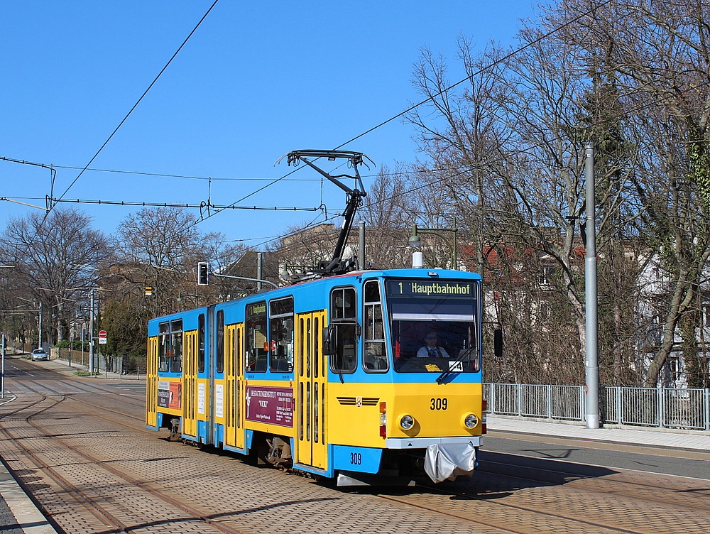 Гота, Tatra KT4DC № 309