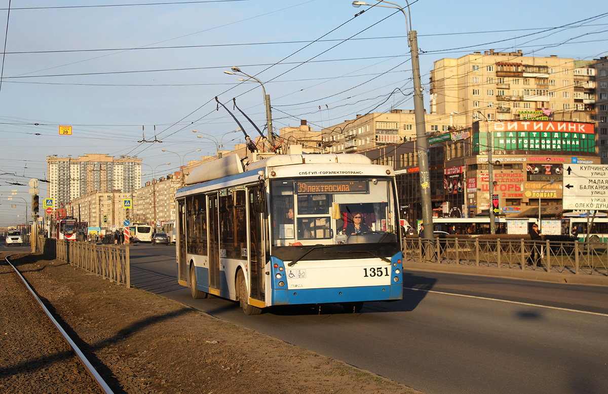 Санкт-Петербург, Тролза-5265.00 «Мегаполис» № 1351
