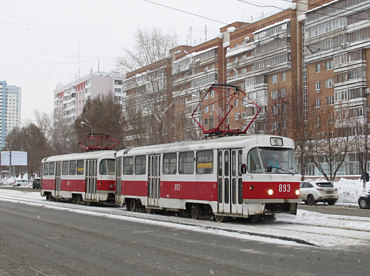 Самара, Tatra T3SU № 893