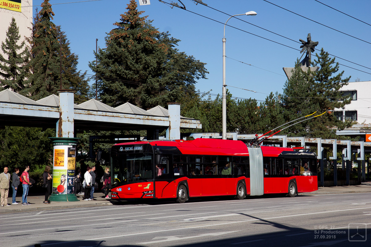 Ческе-Будеёвице, Škoda 27Tr Solaris IV № 401