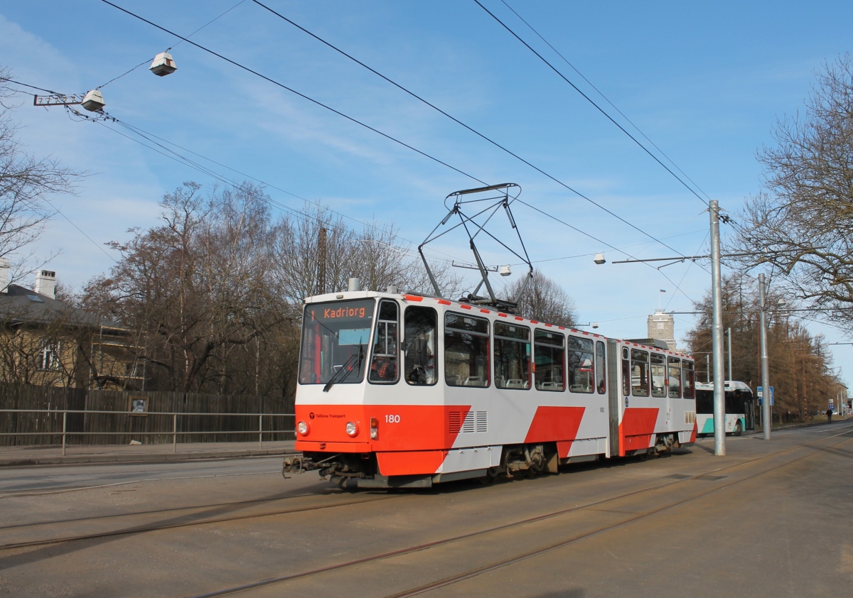 Таллин, Tatra KT4D № 180
