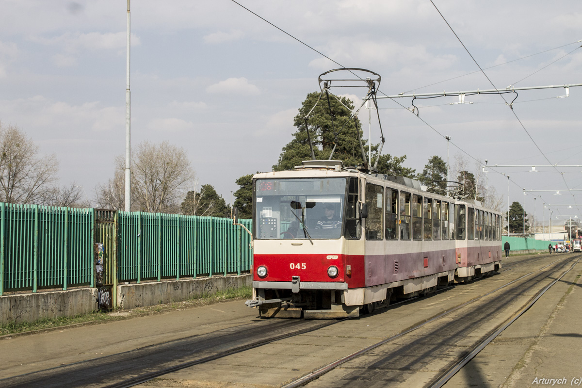 Киев, Tatra T6B5SU № 045