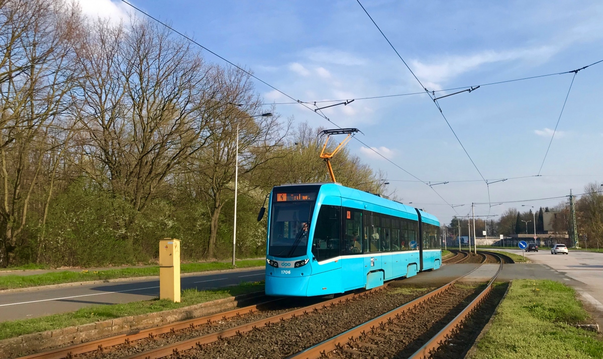Острава, Stadler Tango NF2 № 1706 Острава, Stadler Tango NF2 № 1706