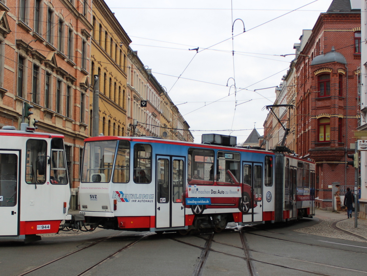 Цвиккау, Tatra KT4DMC № 933 Цвиккау, Tatra KT4DMC № 933