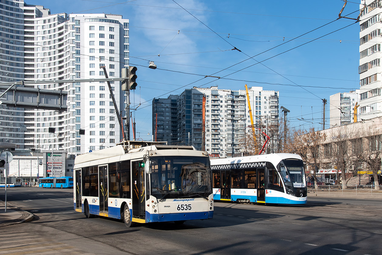 Москва, Тролза-5265.00 «Мегаполис» № 6535