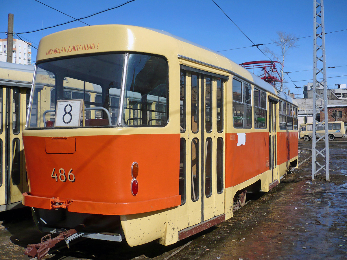 Екатеринбург, Tatra T3SU № 486