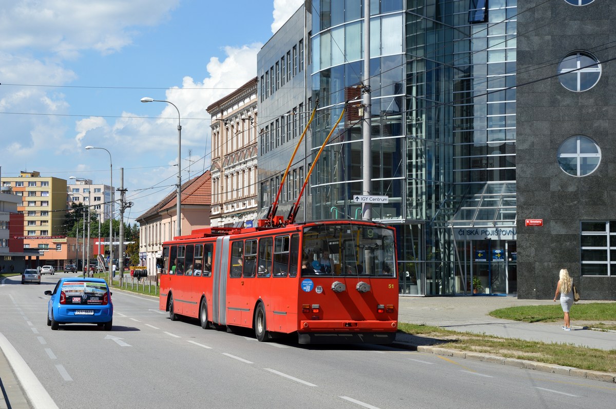 Ческе-Будеёвице, Škoda 15Tr13/7M № 51