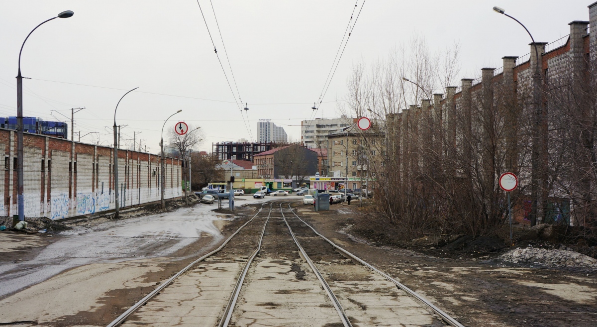 Novosibirsk — Tram road