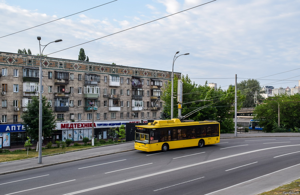 Киев, Богдан Т70110 № 3374