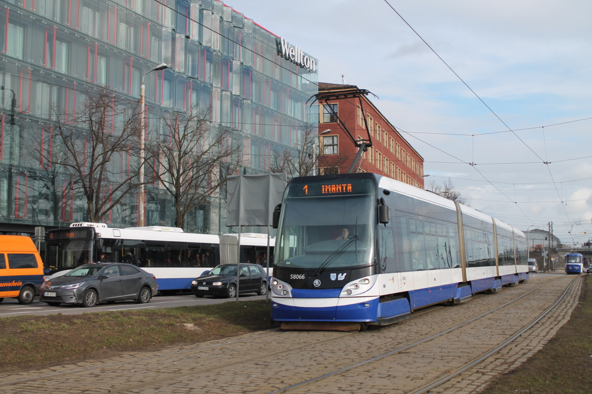Рига, Škoda 15T1 ForCity Alfa Riga № 58066