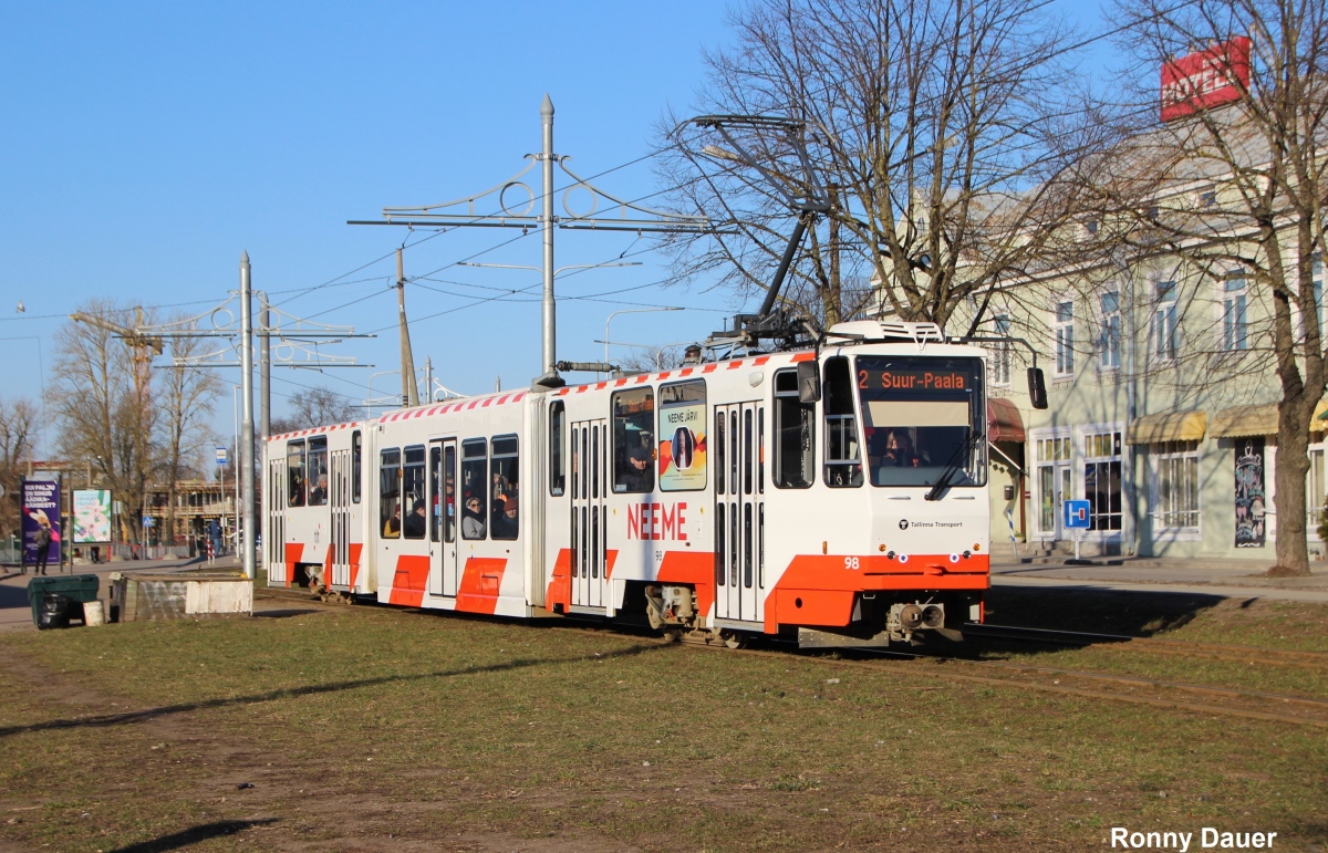 Tallinn, Tatra KT6TM # 98