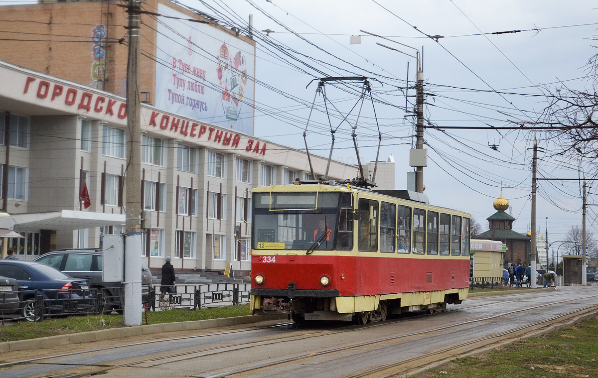 Тула, Tatra T6B5SU № 334