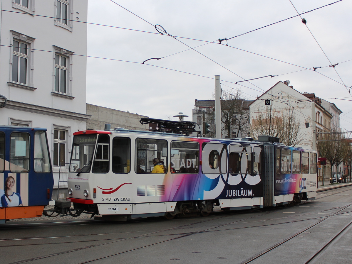 Цвиккау, Tatra KT4DMC № 940