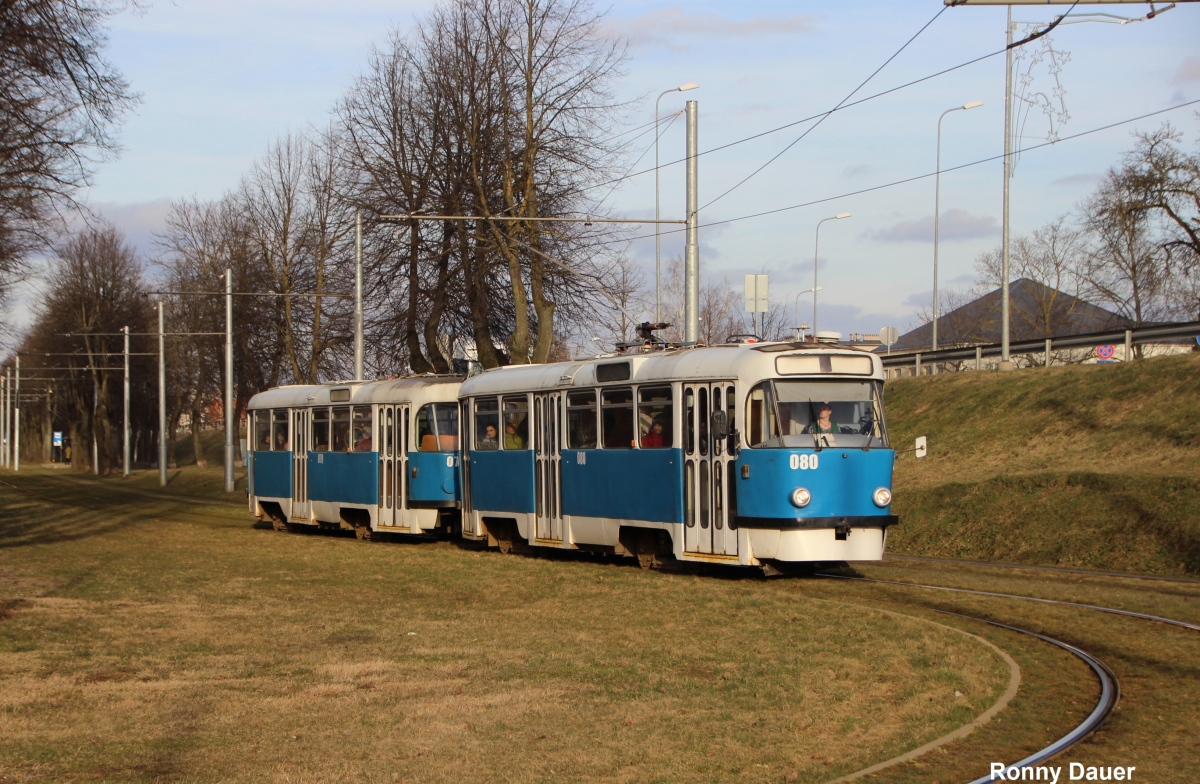 Даугавпилс, Tatra T3DC1 № 080