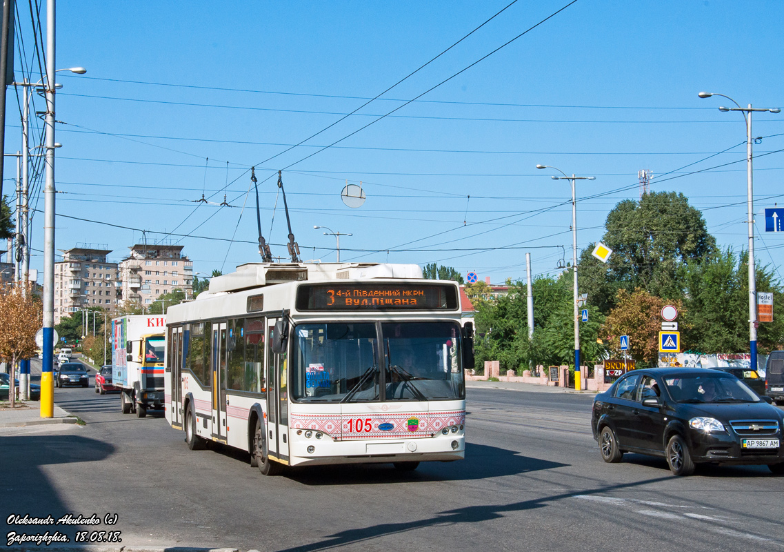 Запорожье, Дніпро Т103 № 105 Запорожье, Дніпро Т103 № 105