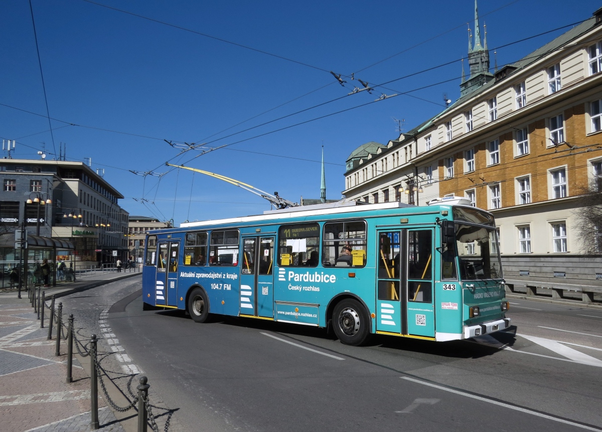 Пардубице, Škoda 14TrM № 343