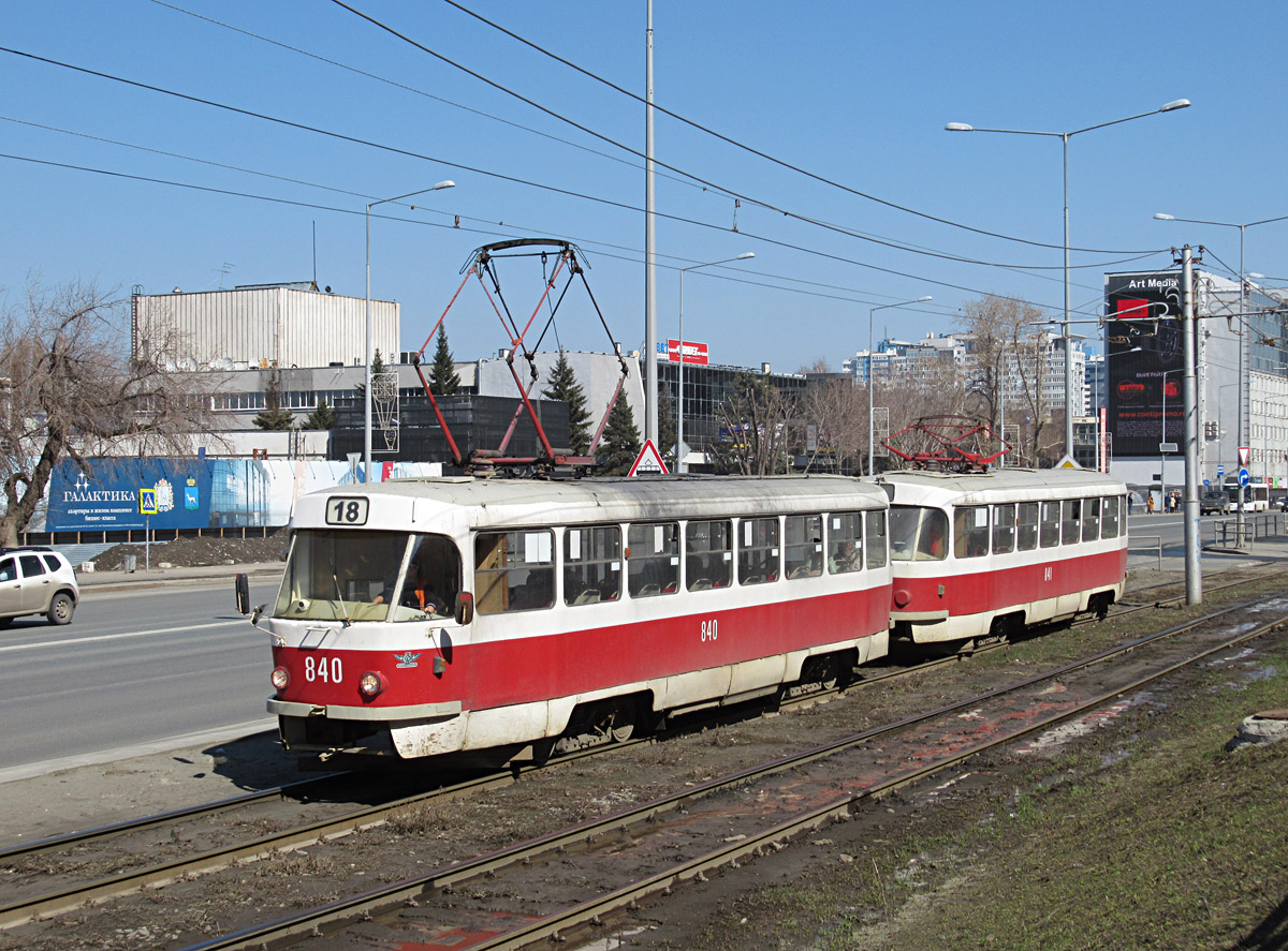 Самара, Tatra T3SU № 840