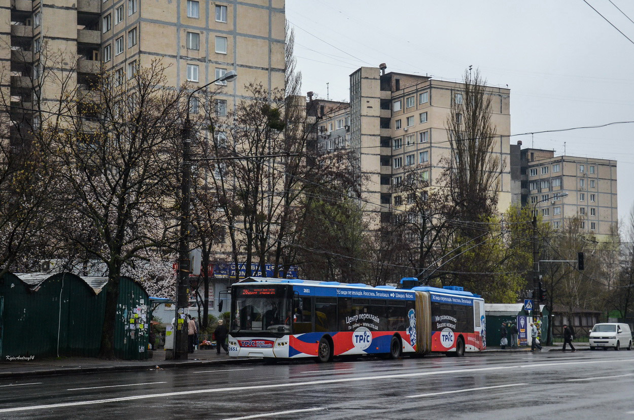 Киев, ЛАЗ E301D1 № 2651