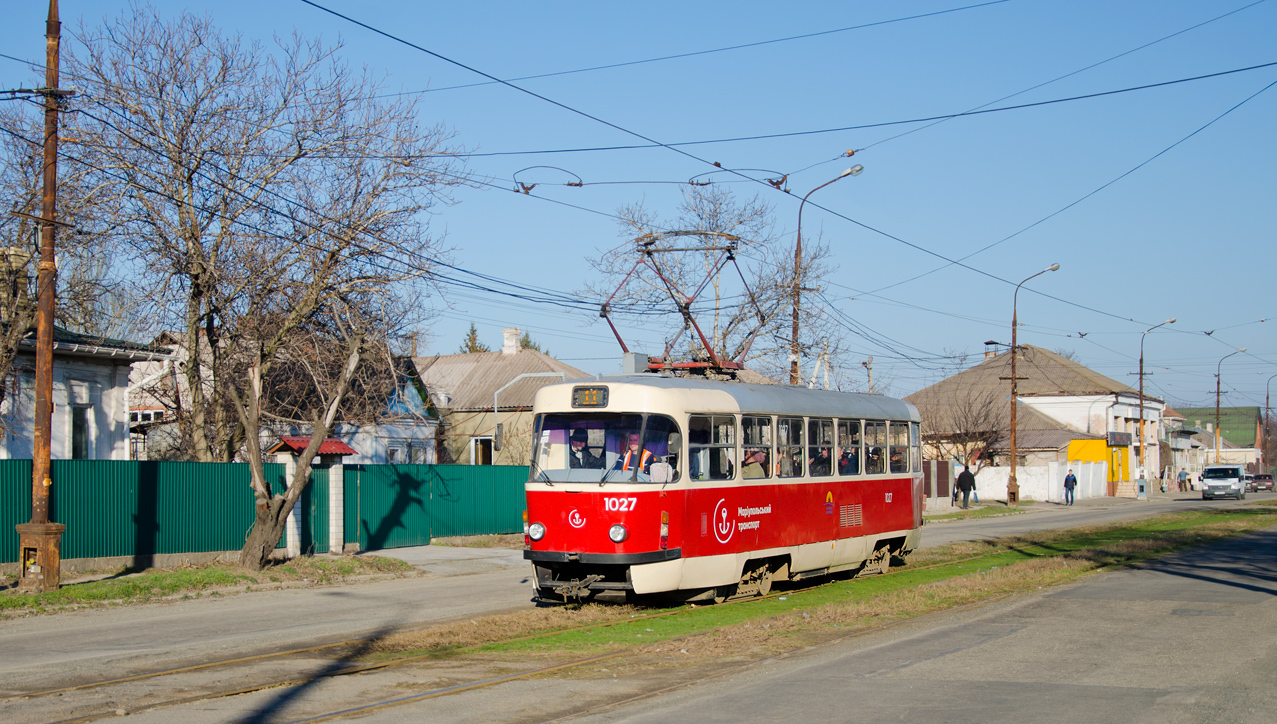 Мариуполь, Tatra T3SUCS № 1027