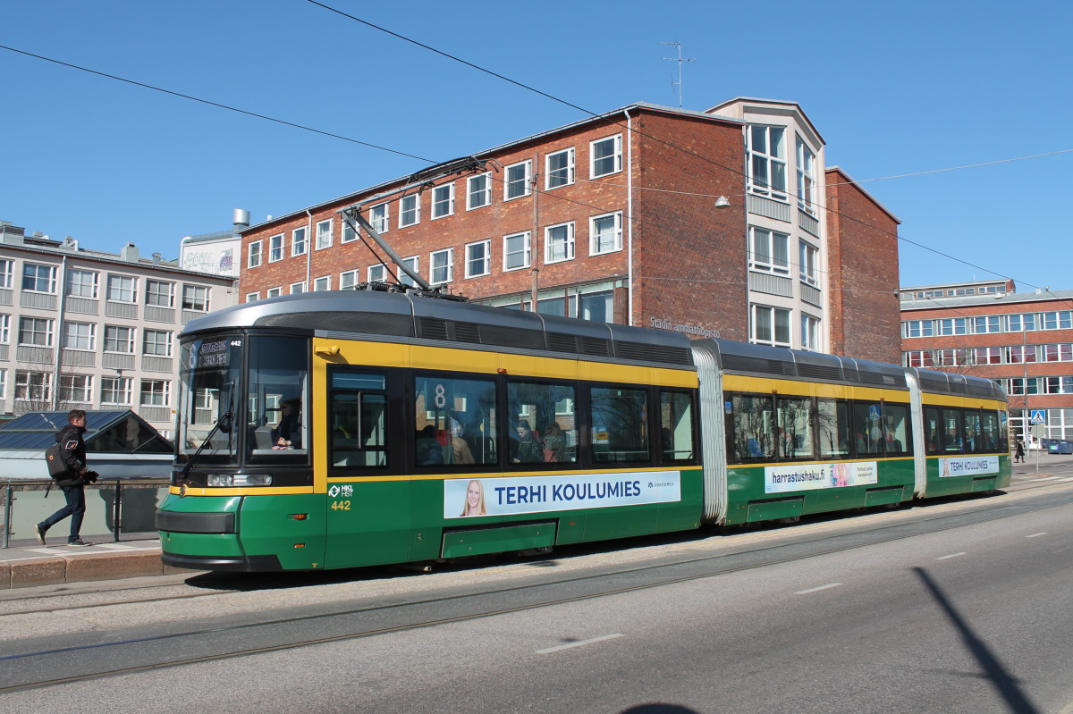 Helsinki — Espoo, Škoda ForCity Smart Artic MLNRV3 N°. 442