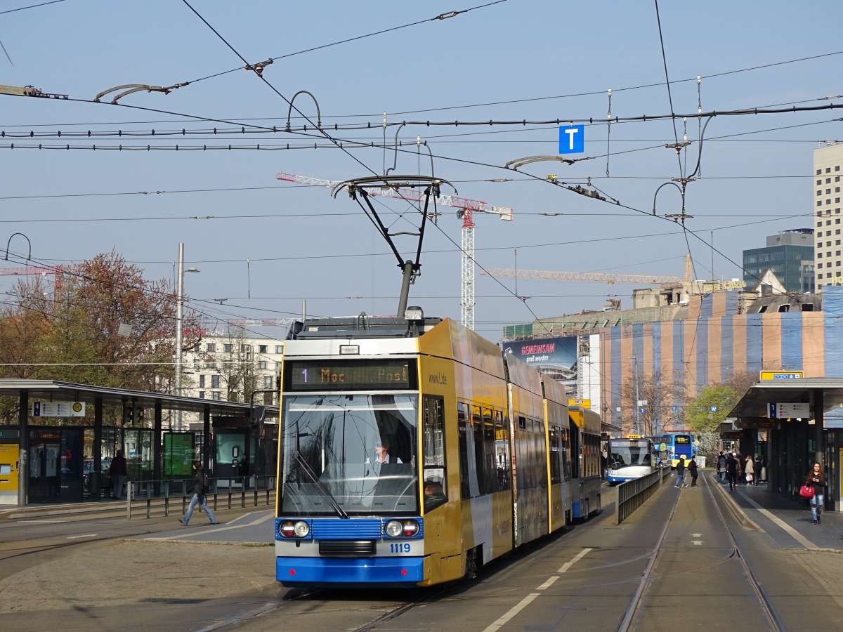 Лейпциг, DWA NGT8 № 1119 Лейпциг, DWA NGT8 № 1119
