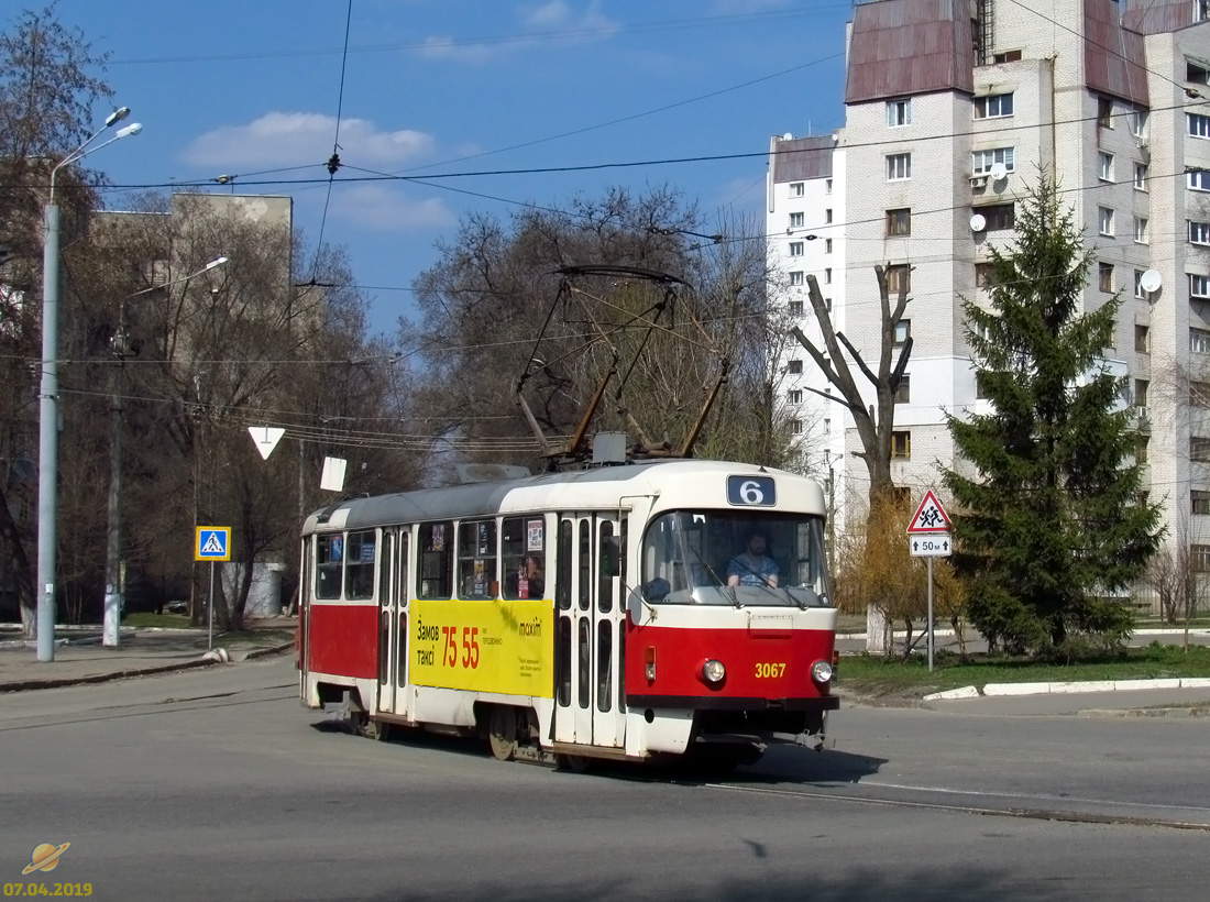 Харьков, Tatra T3SUCS № 3067