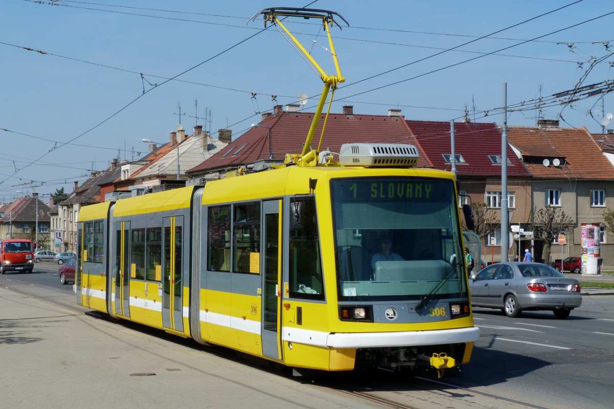 Пльзень, Škoda 03T3 Astra № 306