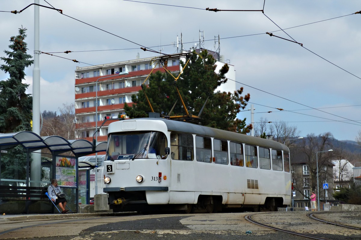 Most - Litvínov, Tatra T3M.3 Nr. 313