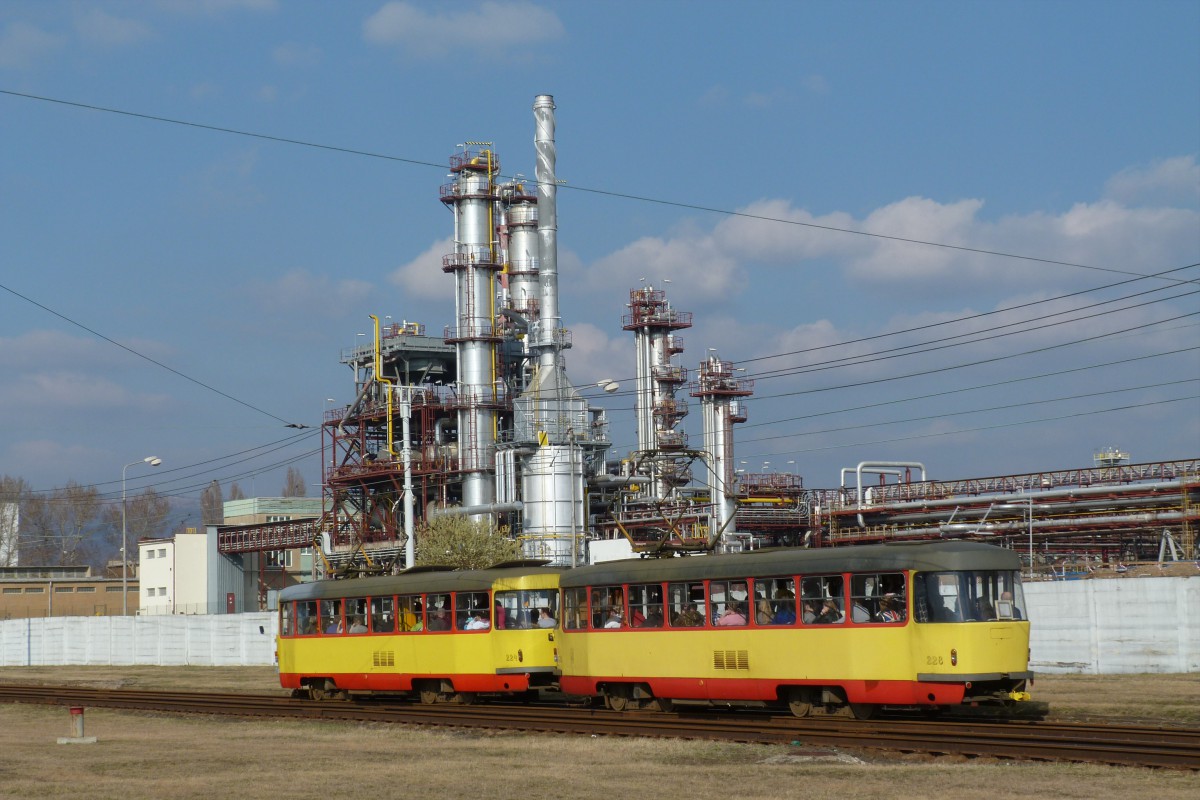 Мост ― Литвинов, Tatra T3SU № 228; Мост ― Литвинов, Tatra T3SU № 224