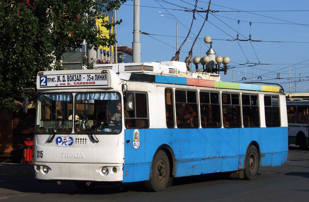 Ростов-на-Дону, ЗиУ-682Г-016.02 (с широкой 1-й дверью) № 315