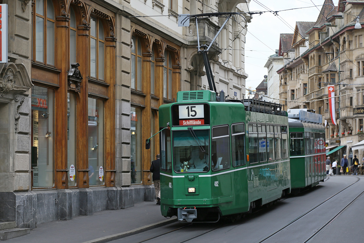 Базель, Schindler/SIG/BBC Be 4/4 № 492