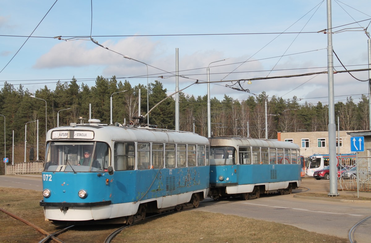 Daugavpils, Tatra T3DC1 # 072 Daugavpils, Tatra T3DC1 # 072