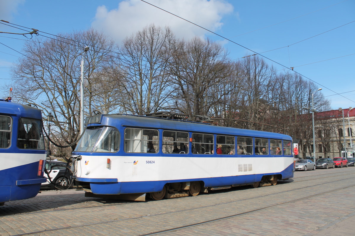 Рига, Tatra T3A № 50824