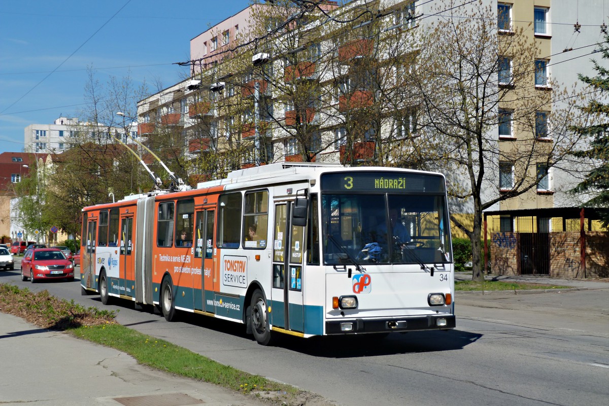 Ческе-Будеёвице, Škoda 15TrM № 34