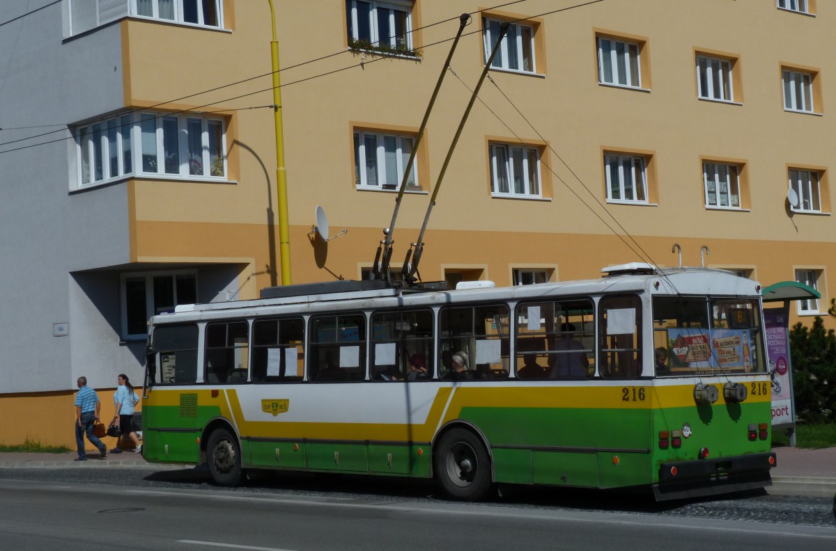 Жилина, Škoda 14Tr14/7 № 216