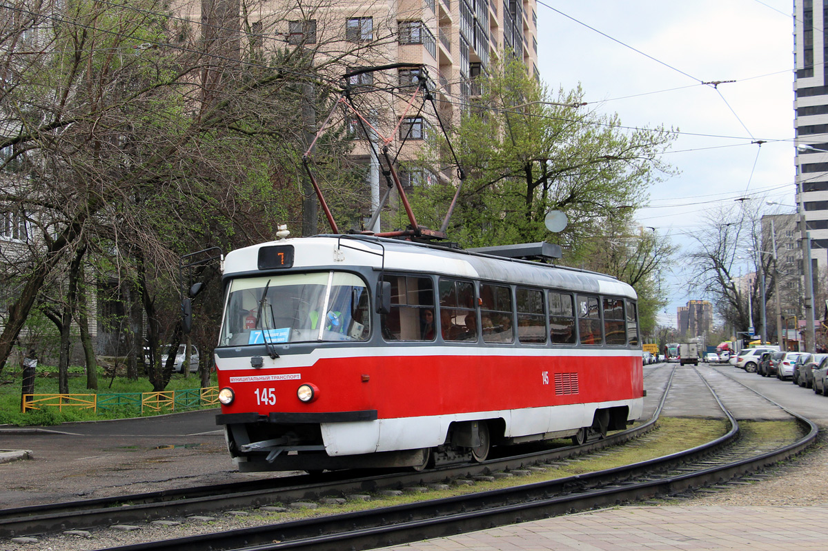 Краснодар, Tatra T3SU КВР МРПС № 145