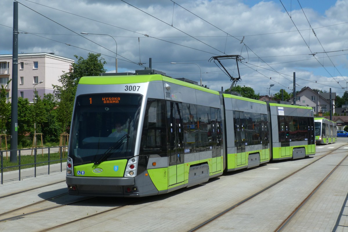 Ольштын, Solaris Tramino S111o № 3007