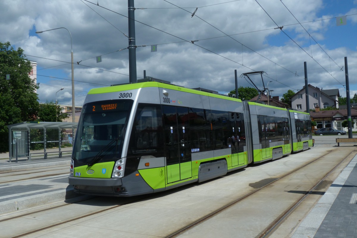 Ольштын, Solaris Tramino S111o № 3000