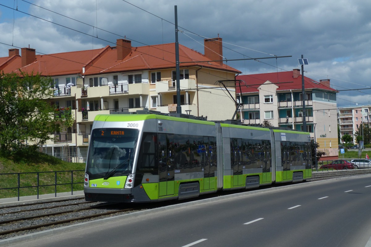 Ольштын, Solaris Tramino S111o № 3000