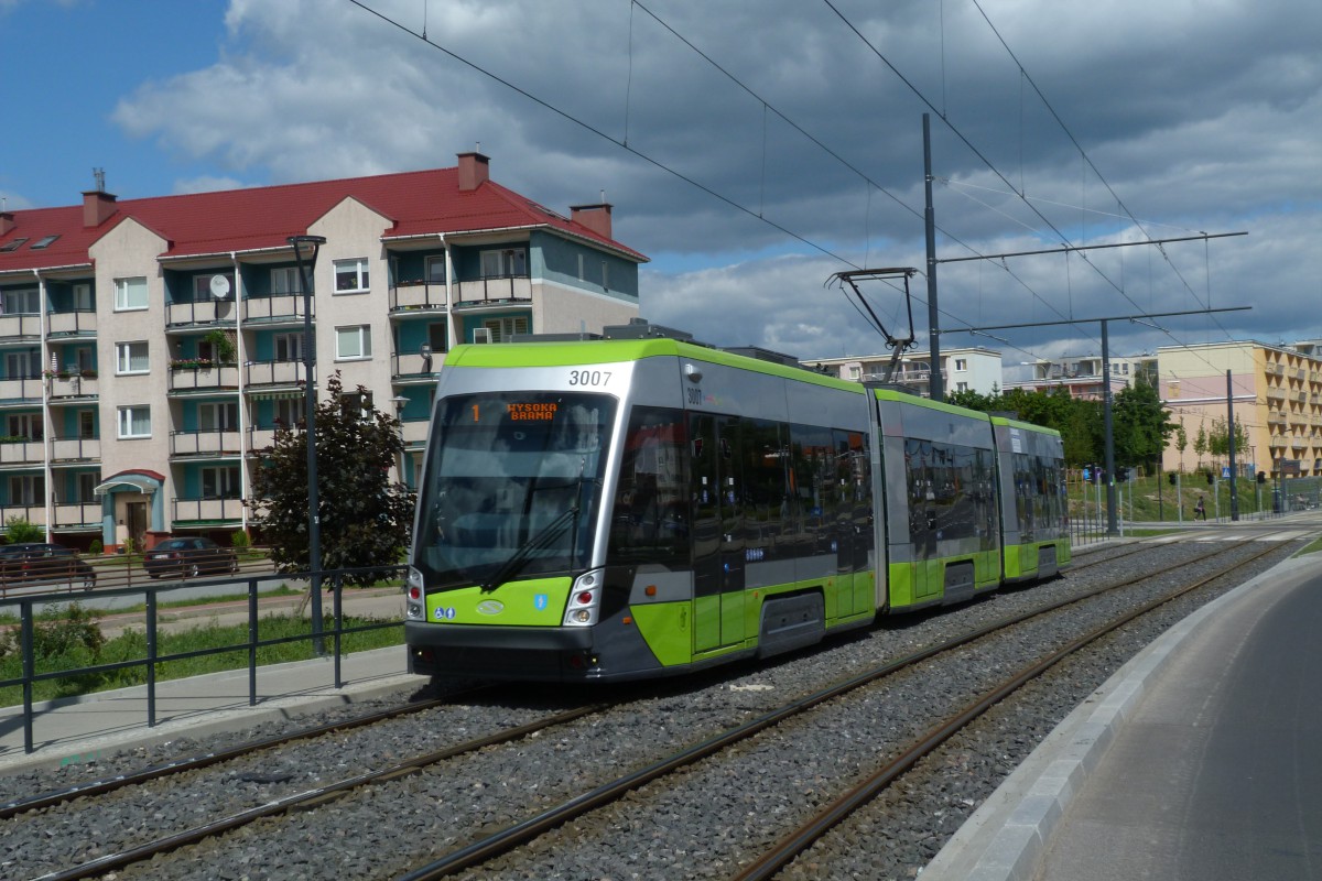 Ольштын, Solaris Tramino S111o № 3007