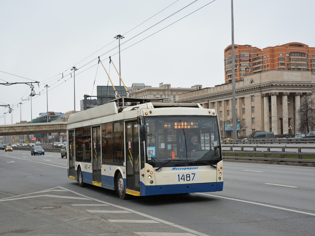 Москва, Тролза-5265.00 «Мегаполис» № 1487