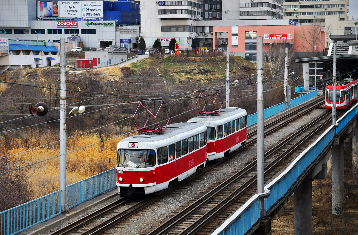 Волгоград, Tatra T3SU № 5787; Волгоград, Tatra T3SU № 5788
