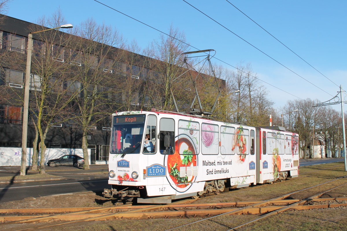 Таллин, Tatra KT4D № 147