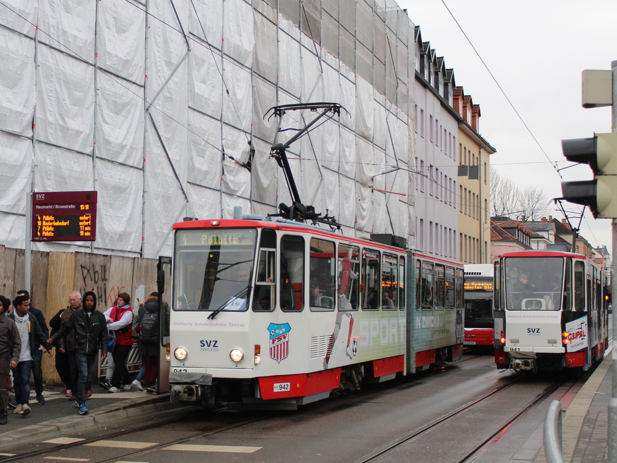 Цвиккау, Tatra KT4DMC № 942