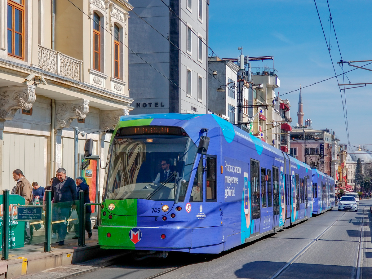 Стамбул, Bombardier Flexity Swift № 749